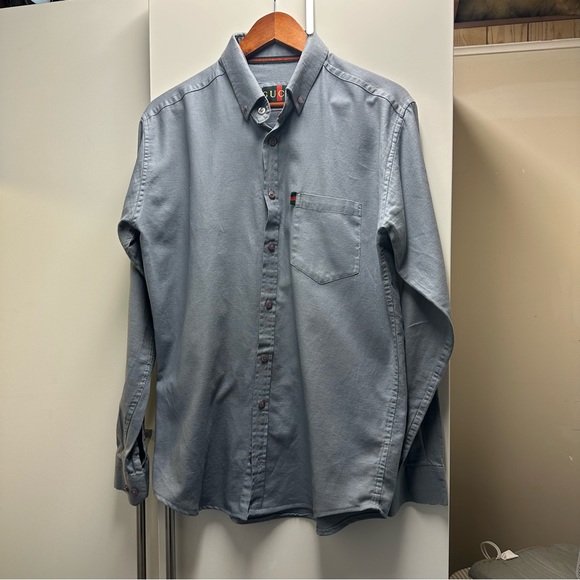 VINTAGE GUCCI  AUTHENTIC Dress shirt men’s XL - Picture 2 of 13